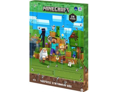 Pixie Crew Sada prekvapení Minecraft 24 kusov školské potreby