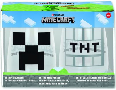 Epee Sada pohárov Minecraft 2ks 500ml