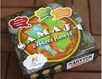 Samaja Zvedavá planéta komunikačná stolová hra