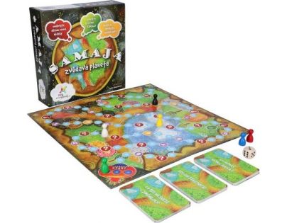 Samaja Zvedavá planéta komunikačná stolová hra