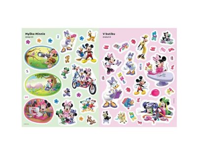 Samolepková knižka Minnie