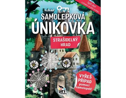 Samolepková únikovka Strašidelný hrad