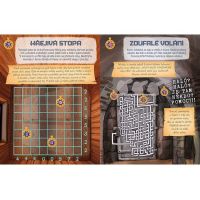 Samolepková únikovka Strašidelný hrad 2