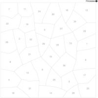 Poppik Puzzle samolepkové Princezny 105 dielikov 6