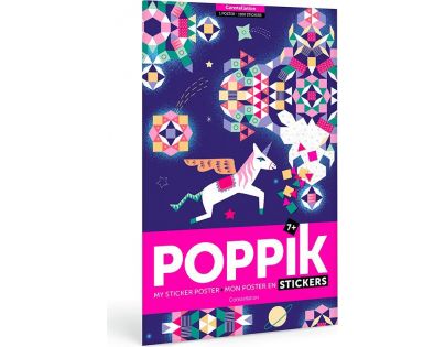 Poppik Samolepkový plagát Konštelácia