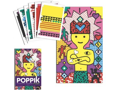 Poppik Samolepková plagát Pop Art