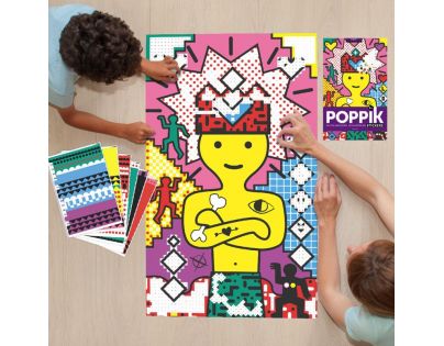 Poppik Samolepková plagát Pop Art