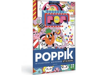 Poppik Samolepková plagát Street Art