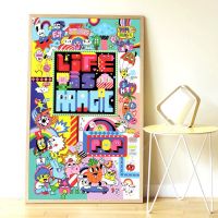 Poppik Samolepková plagát Street Art 2