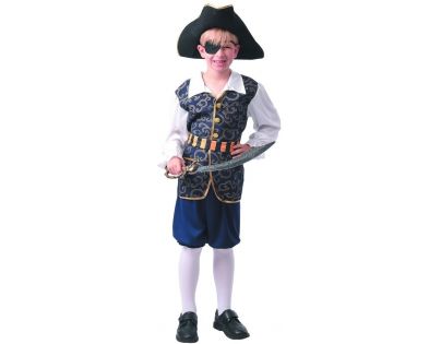 Made Detský kostým Pirát s opaskou cez oči 120 - 130 cm