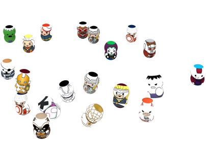 TM Toys Zberateľský box Wooblies - Poškodený obal