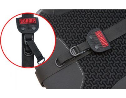 Scamp Bezpečnostný pás pre tehotné Comfort Isofix čierny
