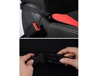 Scamp Bezpečnostný pás pre tehotné Comfort Isofix čierny