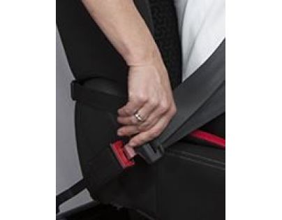 Scamp Bezpečnostný pás pre tehotné Comfort Isofix čierny