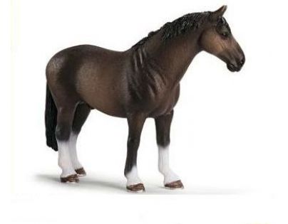 Schleich 13649 - Zvířátko - hanoverský hřebec