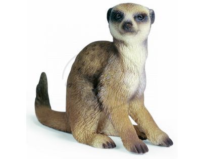 Schleich 14362 - Zvířátko - surikata sedící