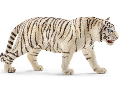 Schleich Tiger biely