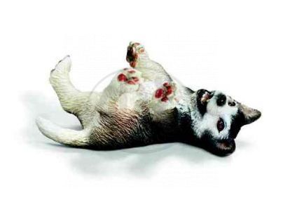 Schleich 16374 - Zvířátko - štěně husky ležící