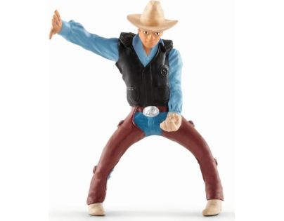Schleich Osedlaný kôň s kovbojom