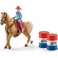 Schleich 41417 Osedlanie kôň s kovbojky