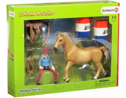 Schleich 41417 Osedlanie kôň s kovbojky