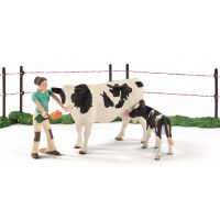 Schleich Farm Life Cow family on the pasture 3