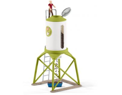 Schleich Feed Silo with Animals