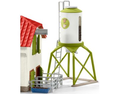 Schleich Feed Silo with Animals