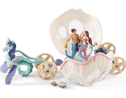 Schleich 41460 kráľovský mušlí kočiar