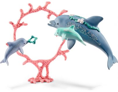 Schleich 41463 set delfín s mláďatami