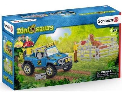 Schleich 41464 Terénne auto s vonkajším výbehom pre dinosaura