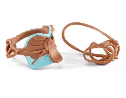 Schleich 42166 Svet prírody  turnajové sedlo + uzda