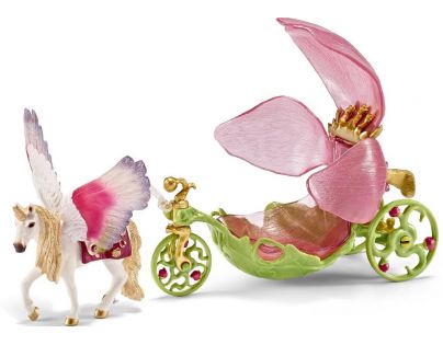 Schleich 42176 Slavnostní elfí kočár s jednorožcem
