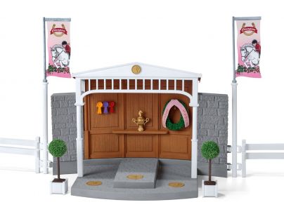 Schleich 42338 Veľké parkúrové závodisko s koňmi