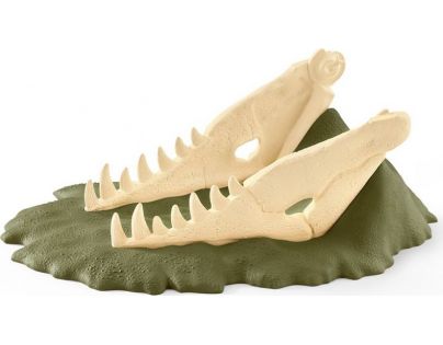Schleich 42348 Veľká lebka s Velociraptor a jašterom