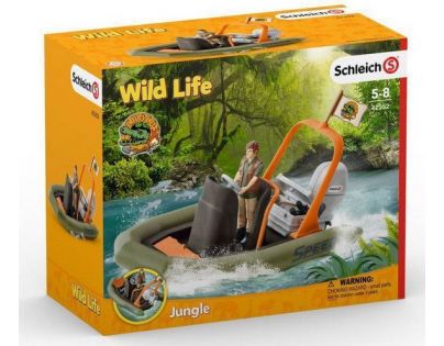 Schleich Pobrežná hliadka s člnom