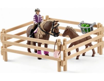 Schleich Jezdec s poníky 42363
