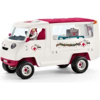 Schleich 42370 Mobilná veterinárna klinika s kobylou a ošetrovateľom 2