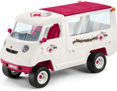 Schleich 42370 Mobilná veterinárna klinika s kobylou a ošetrovateľom