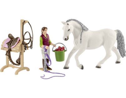 Schleich Jazdecká škola s jazdcami na koňoch
