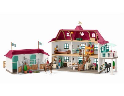 Schleich 42416 Veľký dom so stajňou a príslušenstvom - Poškodený obal