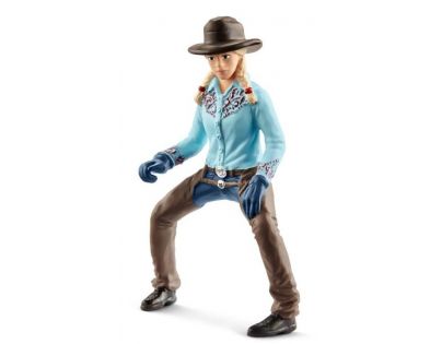 Schleich 42419 set westernová jazdkyne so zvieratkami