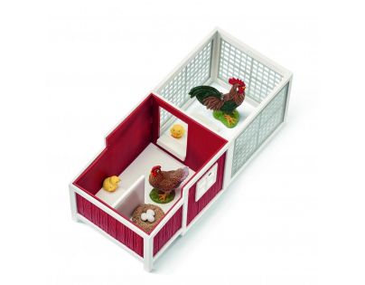 Schleich Set kurník so zvieratkami a príslušenstvom 42421