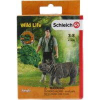 Schleich 42428 set indický nosorožec v džungli 2