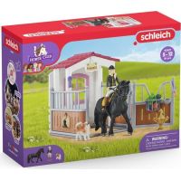 Schleich Stáj s koněm klubová Tori a Princess 3