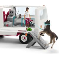 Schleich Horse Club Nová Mobilná veterinárna klinika s kobylou a ošetrovateľom - Poškodený obal 3
