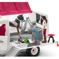 Schleich Horse Club Nová Mobilná veterinárna klinika s kobylou a ošetrovateľom - Poškodený obal 5