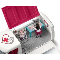 Schleich Horse Club Nová Mobilná veterinárna klinika s kobylou a ošetrovateľom - Poškodený obal 6