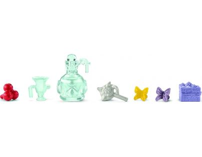 Schleich 42445 Trblietavý kvetinový dom s jednorožce, jazerom a stajní