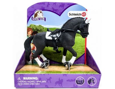 Schleich 42457 Turnajový žrebec frízskeho koňa